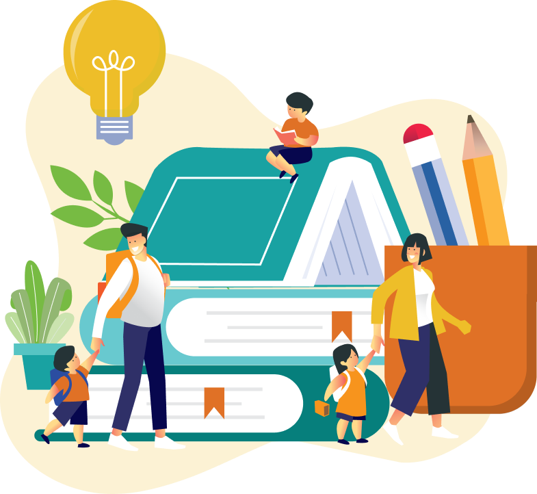 Ilustração de estudos